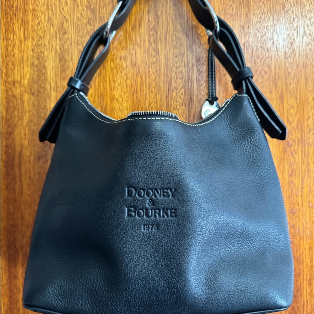 Dooney & Bourke Black Leather Shoulder Bag